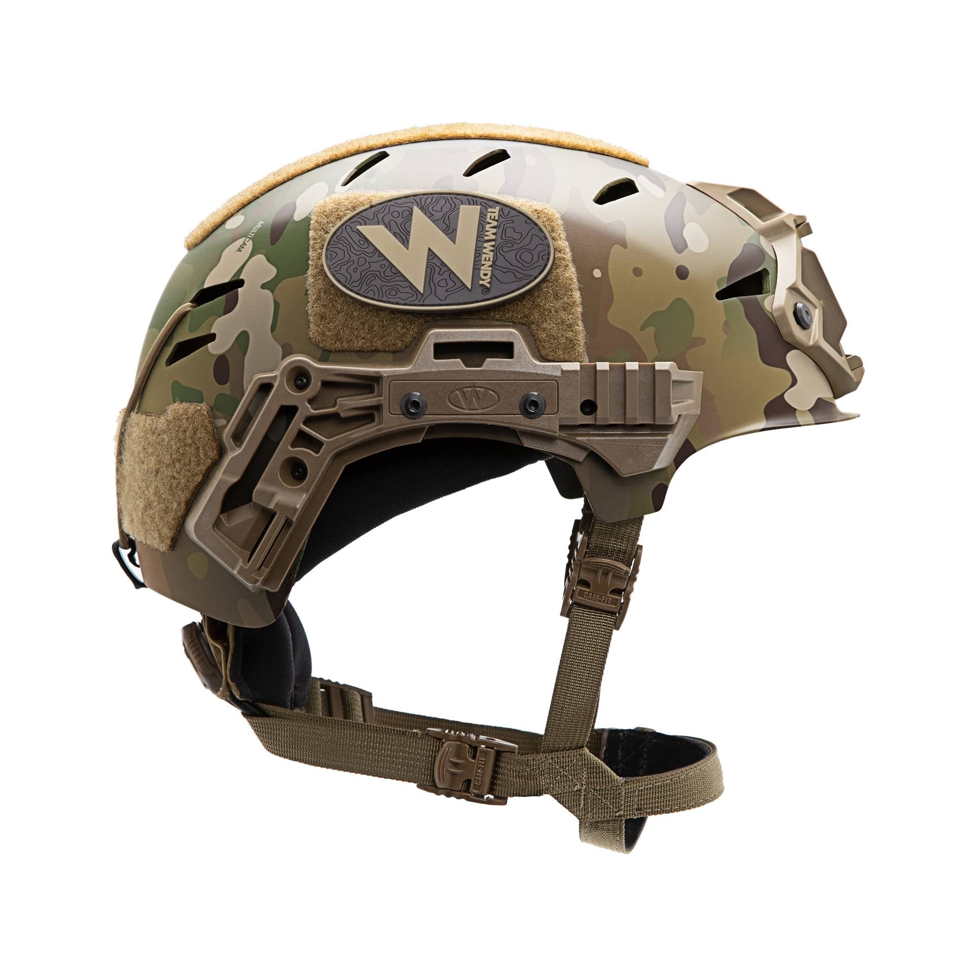 carbon fiber football helmets for sale Team Wendy EXFIL Carbon Bump Helmet Multicam / M/L