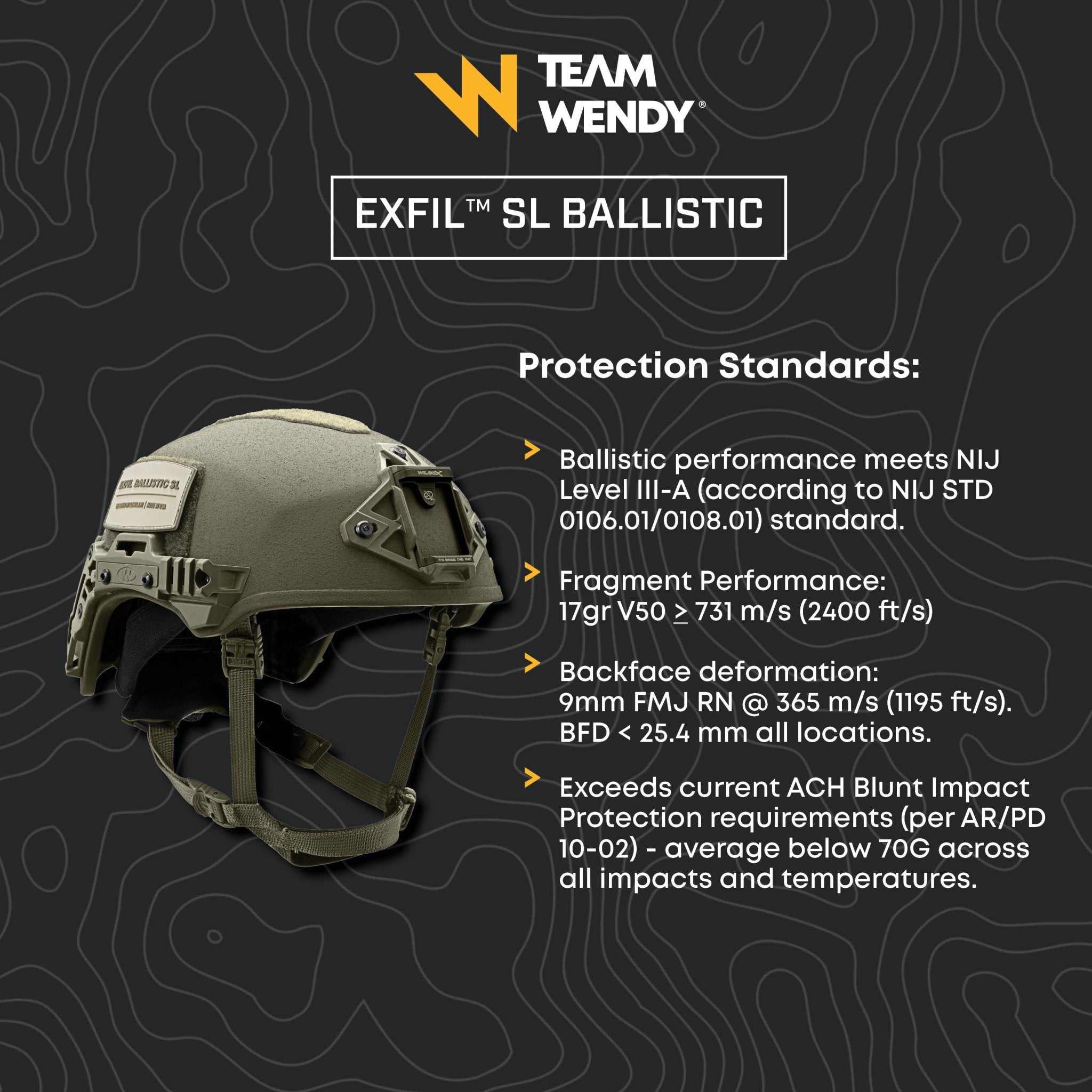 Team Wendy® EXFIL® Ballistic SL Helmet