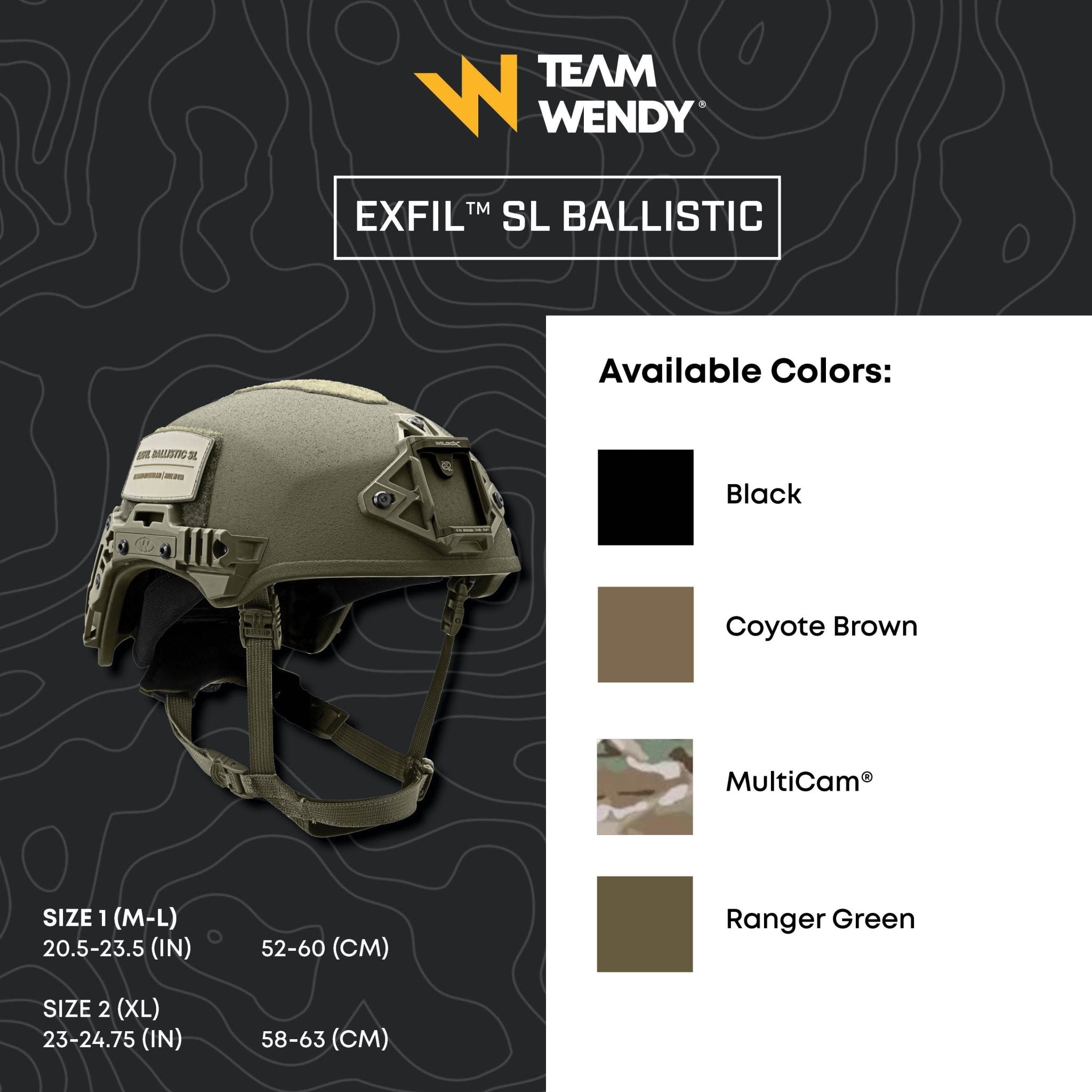 Team Wendy® EXFIL® Ballistic SL Helmet