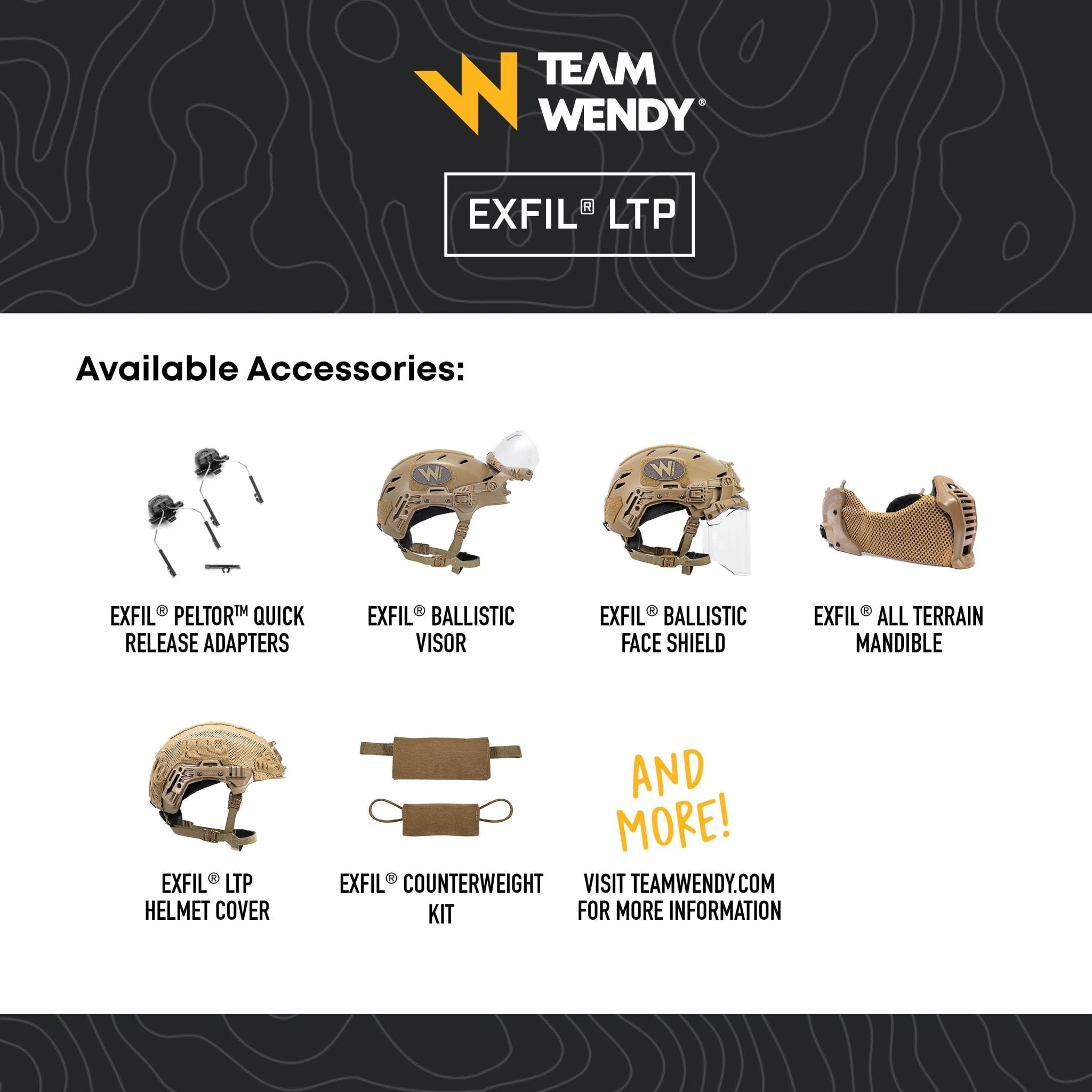 Team Wendy® EXFIL® LTP Bump Helmet