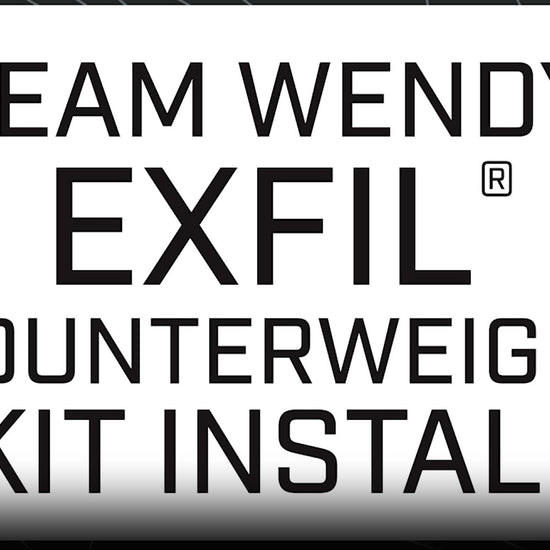 Instruction video on how to install a Team Wendy counterweight kit