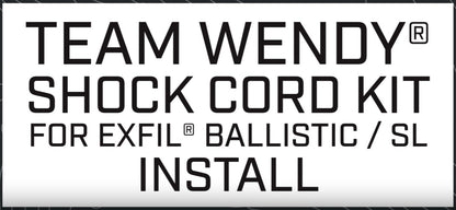Instruction video on how to install a shock cord to a Team Wendy EXFIL Ballistic helmet