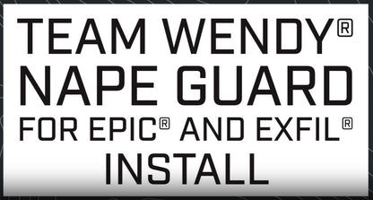 Video detailing how to install a Team Wendy Nape Guard to a ballistic helmet.